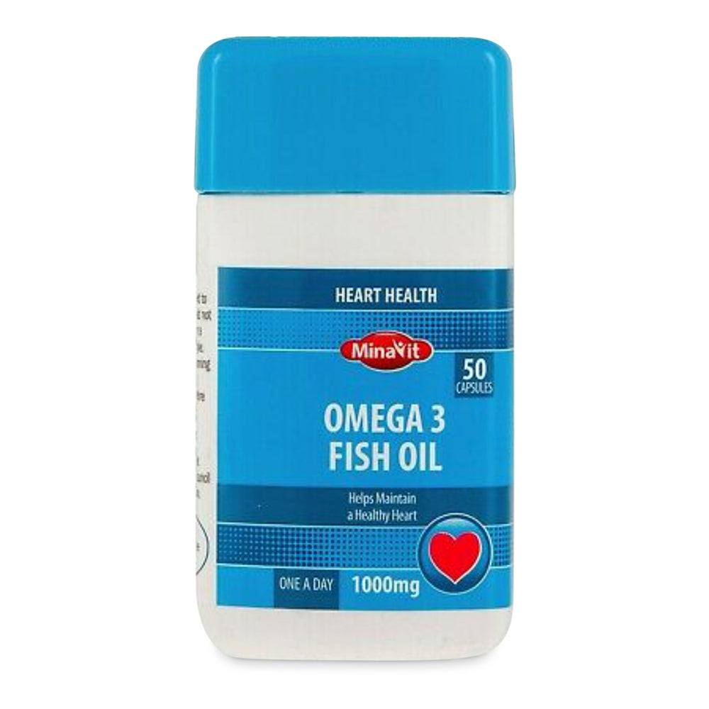 Minavit Omega 3 Fish Oil 1000mg 50s