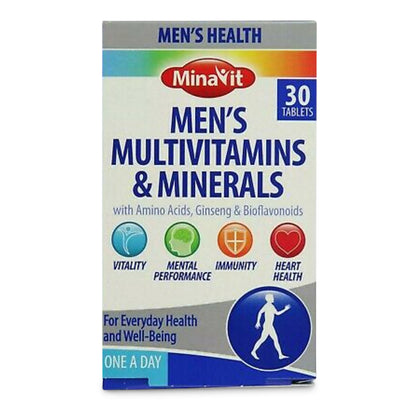 Minavit Men's Multivitamins & Minerals 30s