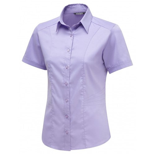 Vortex Short Sleeve Work Shirt Annabel Lilac