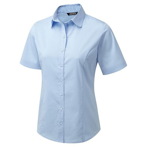 Vortex Short Sleeve Work Shirt Katy Sky Blue