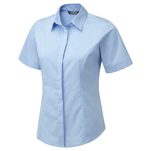 Vortex Short Sleeve Work Shirt Zoe Sky Blue
